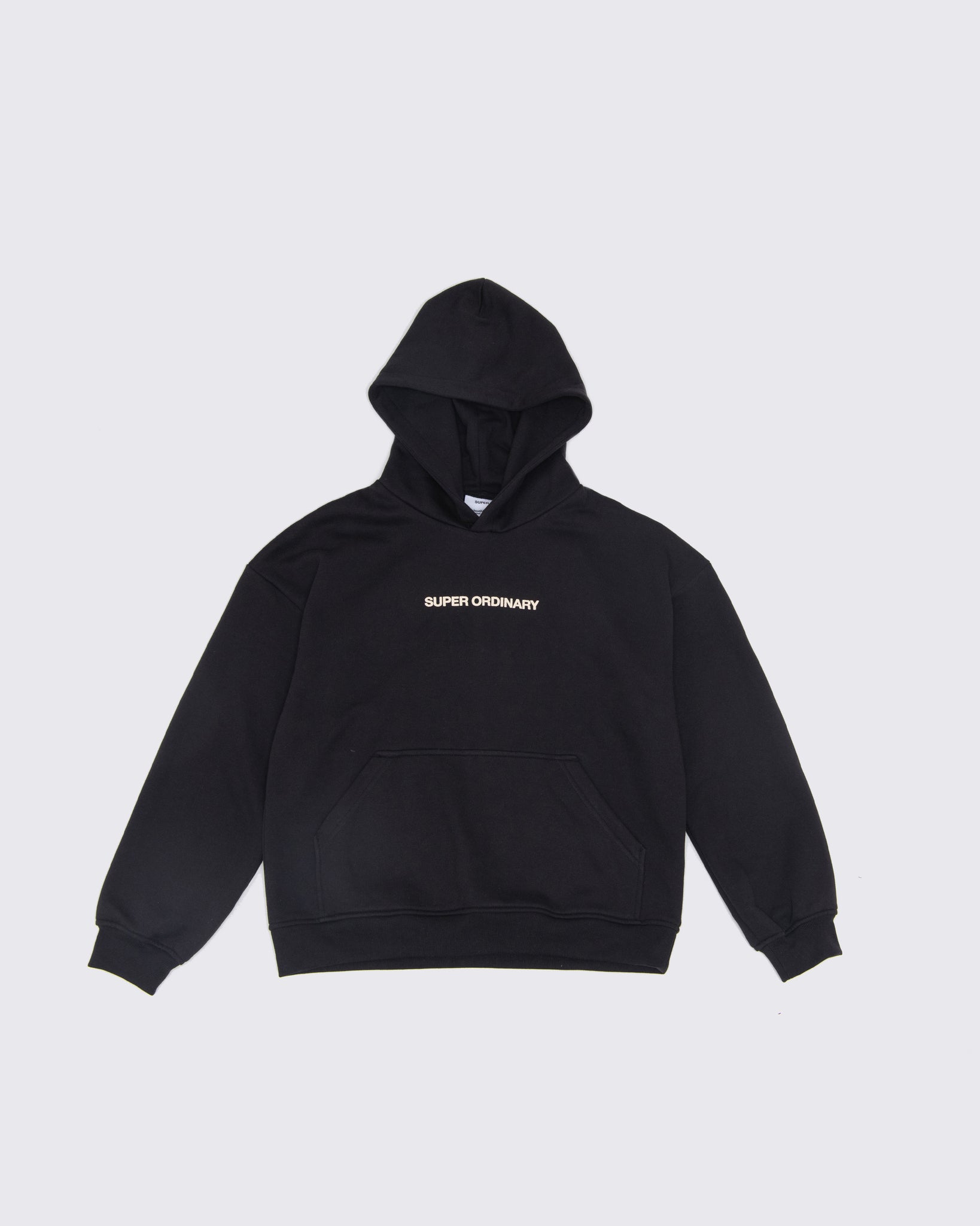 nothing wrong hoodie — onyx – super ordinary